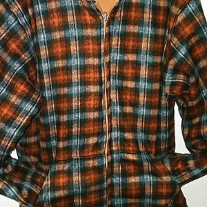 Andrade reversible flannel jacket